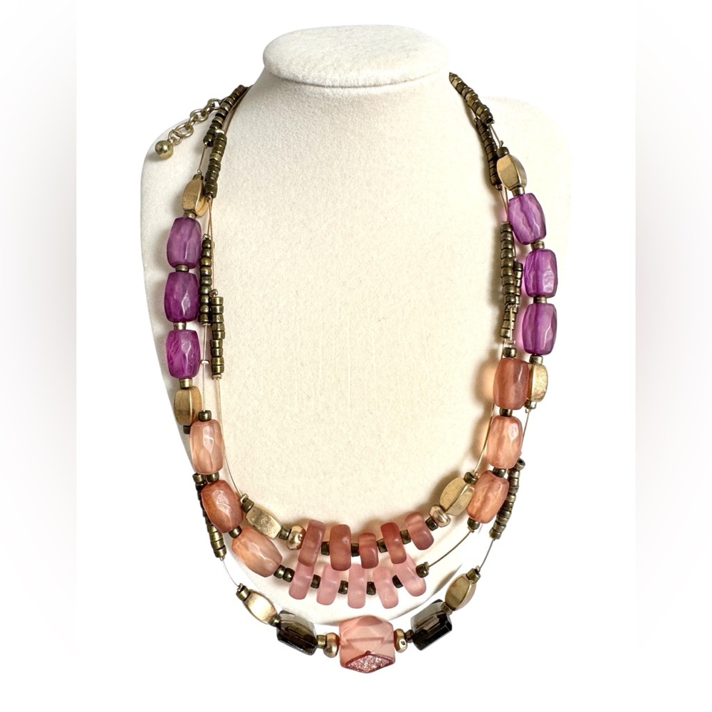 Chico's Multi-Color Beaded Necklace - NWT